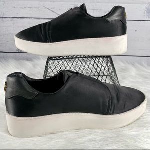 DONNA KARAN Slip-On Sneaker, Laceless Style Detail with Platform Heel